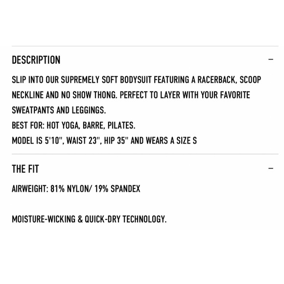 SPLITS59 ♥️ Suki Bodysuit Racerback Tank Pirate Red S Small - Picture 10 of 10